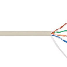 NKL 9100A-IY   NIKOLAN U/UTP, 4 , .5e, 24 AWG, , PVC, 305 - abloy, ,   