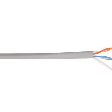 NKL 2110A-GY   NIKOLAN U/UTP, 2 , .5, 24 AWG, , PVC - abloy, ,   