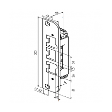 LP718 - abloy, ,   