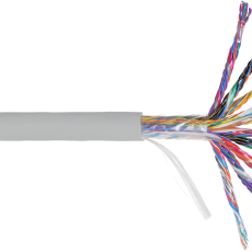 NKL 6110A-GY   NIKOLAN U/UTP, 50 , .5, 24 AWG, , PVC, 305 - abloy, ,   