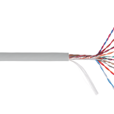 NKL 8110A-GY   NIKOLAN U/UTP, 10 , .5, 24 AWG, /, PVC, 305 - abloy, ,   