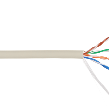 NKL 9100A-IY   NIKOLAN U/UTP, 4 , .5e, 24 AWG, , PVC, 305 - abloy, ,   